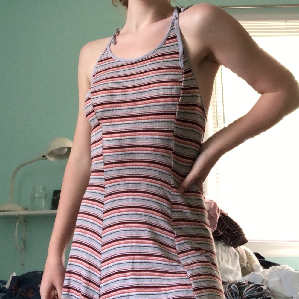 Adorable ribbed striped urban outfitters dress!